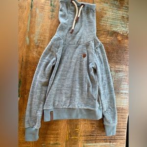Women’s Chunky Cowl Neck Pull Over Sweatshirt